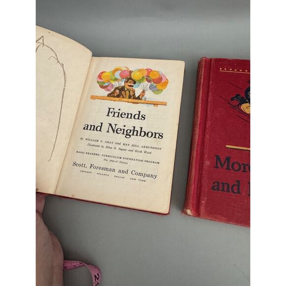 Vintage Friends and Neighbors Book Set 1 & 2 More Friends and Neighbors 1946 -47 - Picture 13 of 14